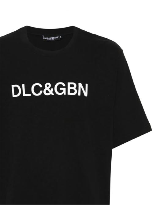 logo-print cotton T-shirt Dolce & Gabbana | G8PN9TG7M8FN0000